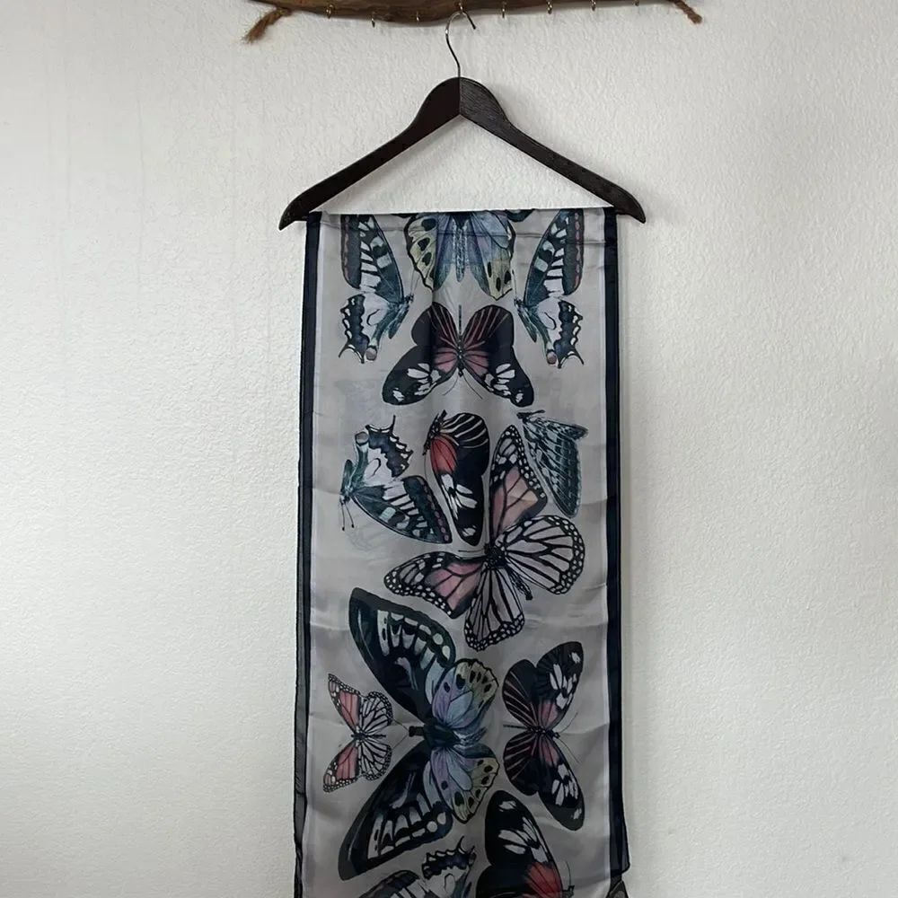 Butterfly  scarf - Picture 2 of 2